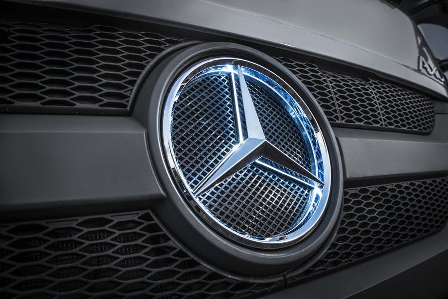 Mercedes Estrela Iluminada A/B/CLA/GLA/C/E 2010-2018