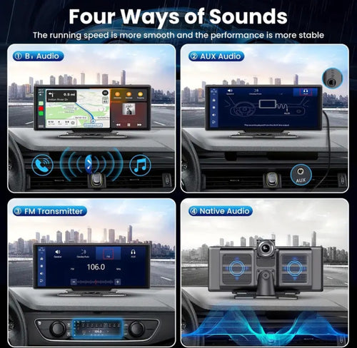9.45" Universal Linux Carplay e Android Auto