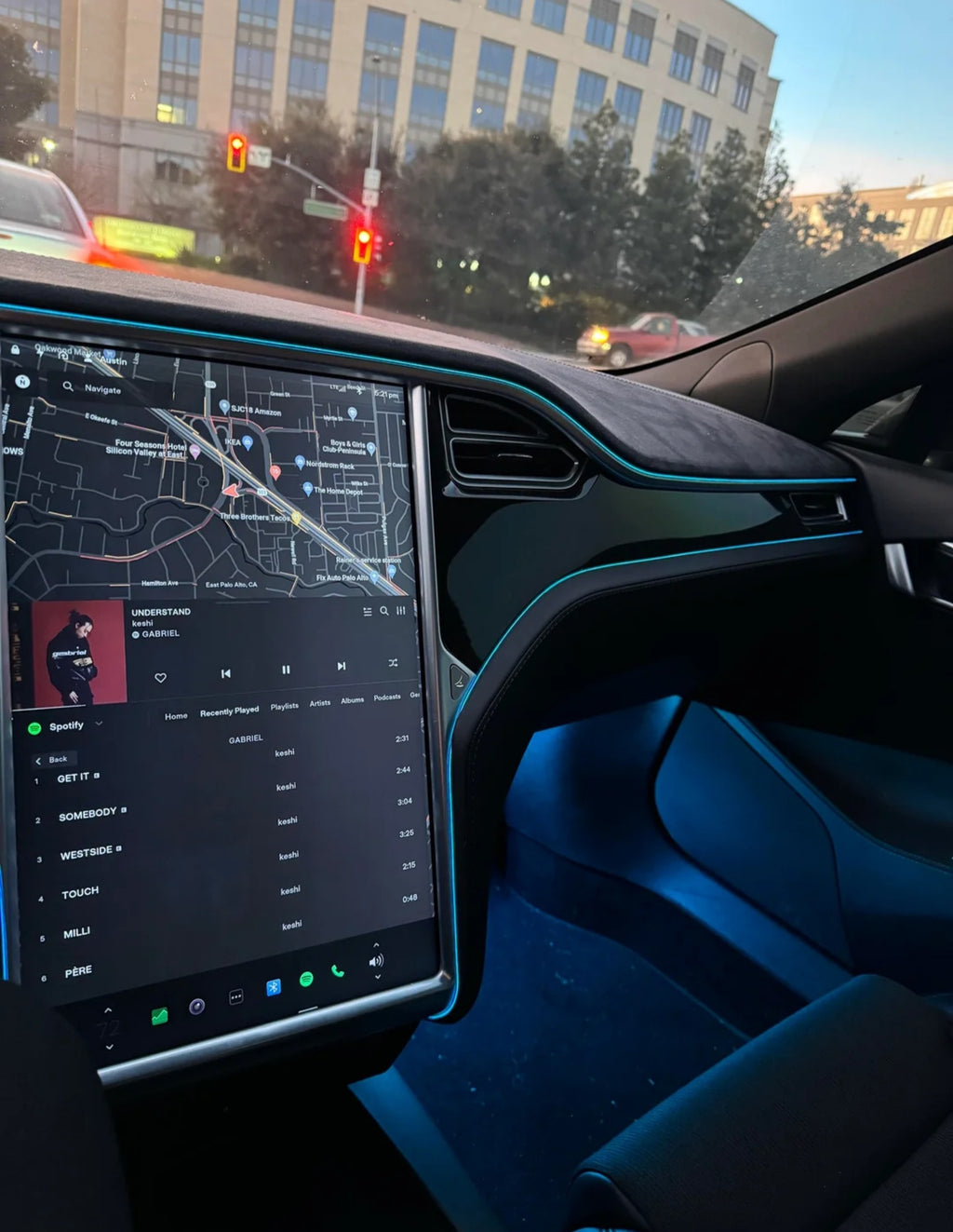 Ambient light Tesla Model S (2014-2024)