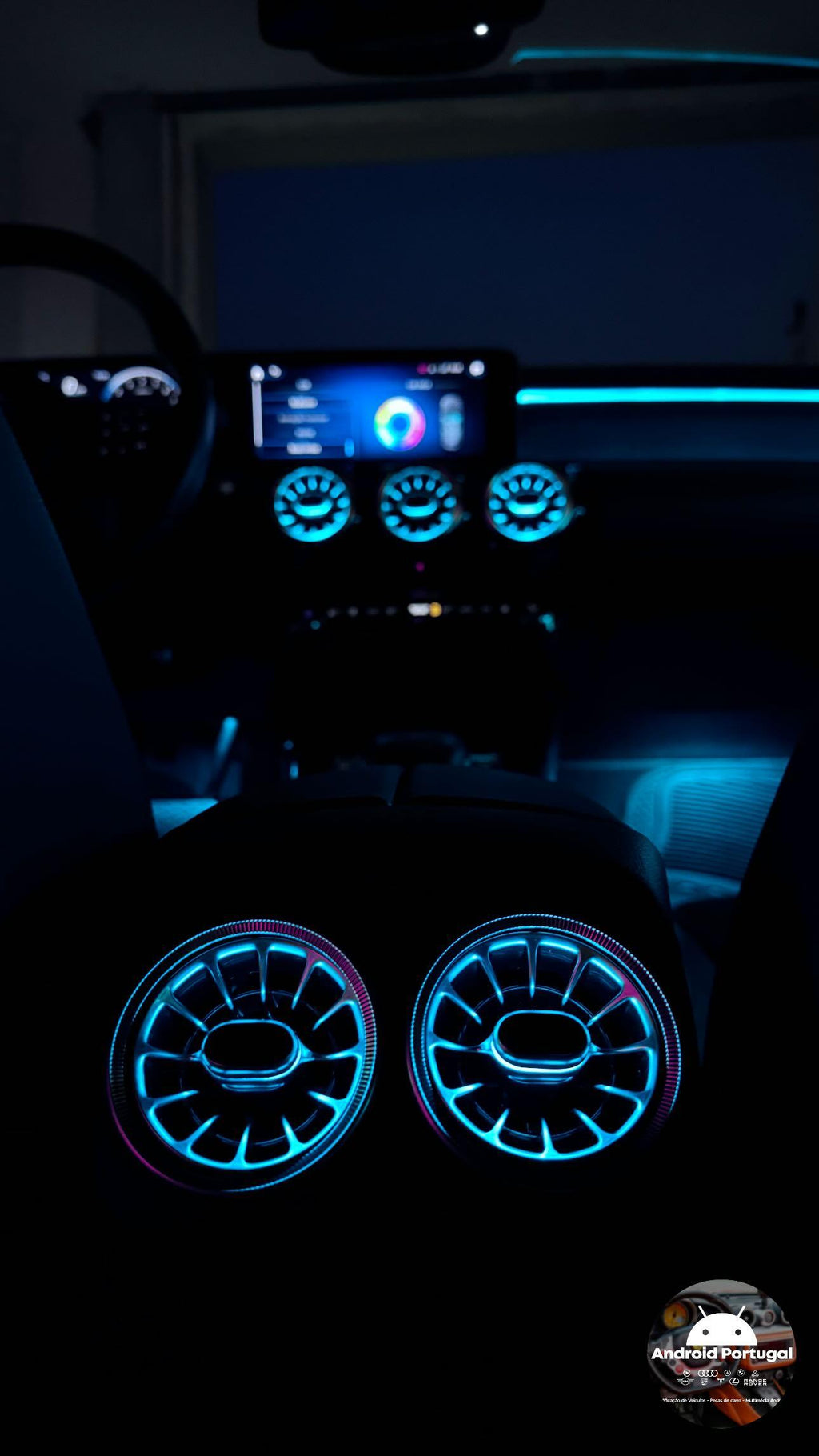 Frontal/Traseiras Air Vents Mercedes Class A/CLA 2018-2025