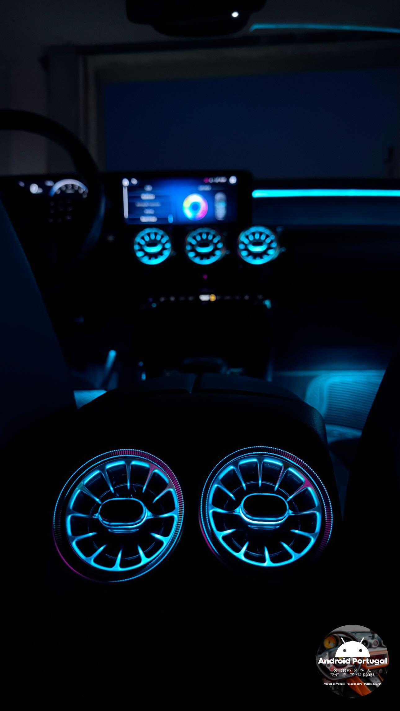 Frontal/Traseiras Air Vents Mercedes Class A/CLA 2018-2025